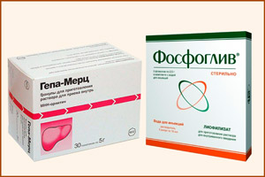 Медикаментозное лечение печени